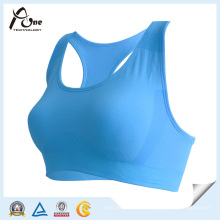 Marque privée Taille libre Bleu Couleur Sports Bra Fitness Wear